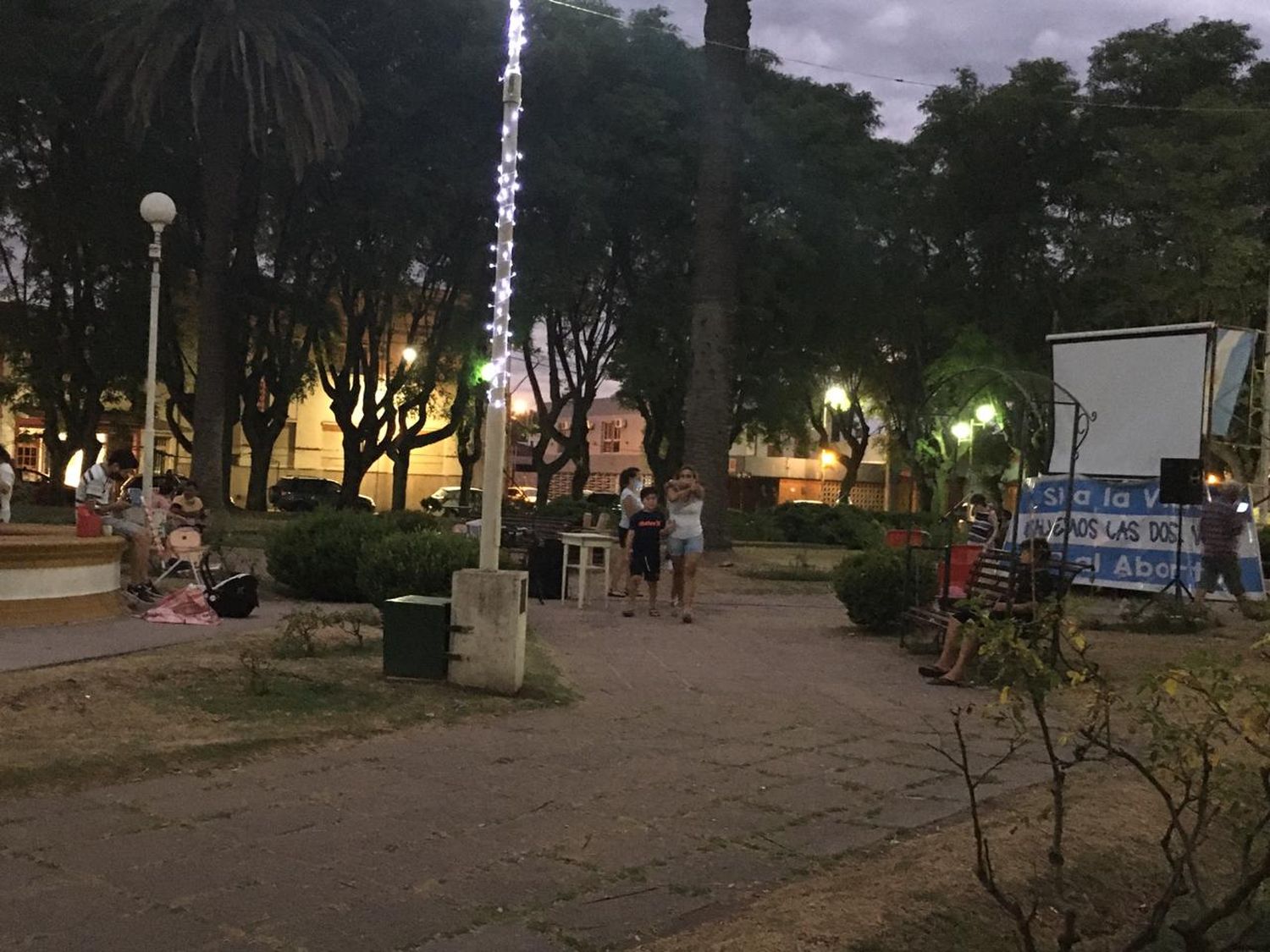 Senadores trata el proyecto de aborto legal: Providas realizaron una vigilia en la Plaza Constitución
