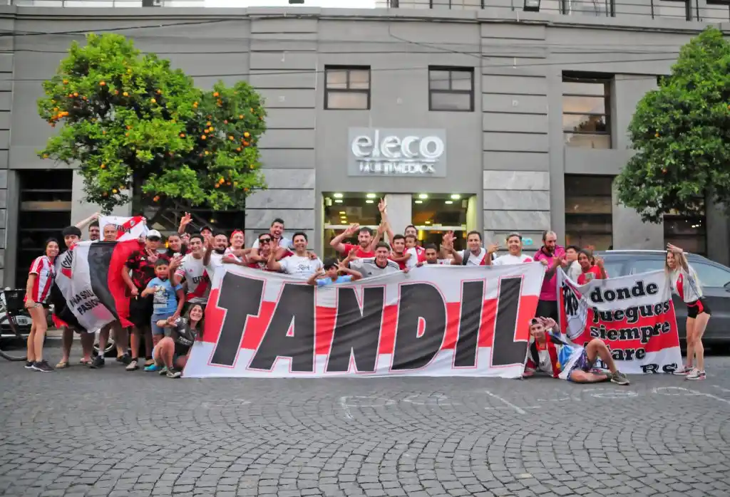 Los hinchas “Millonarios” de Tandil revivieron la conquista de Madrid