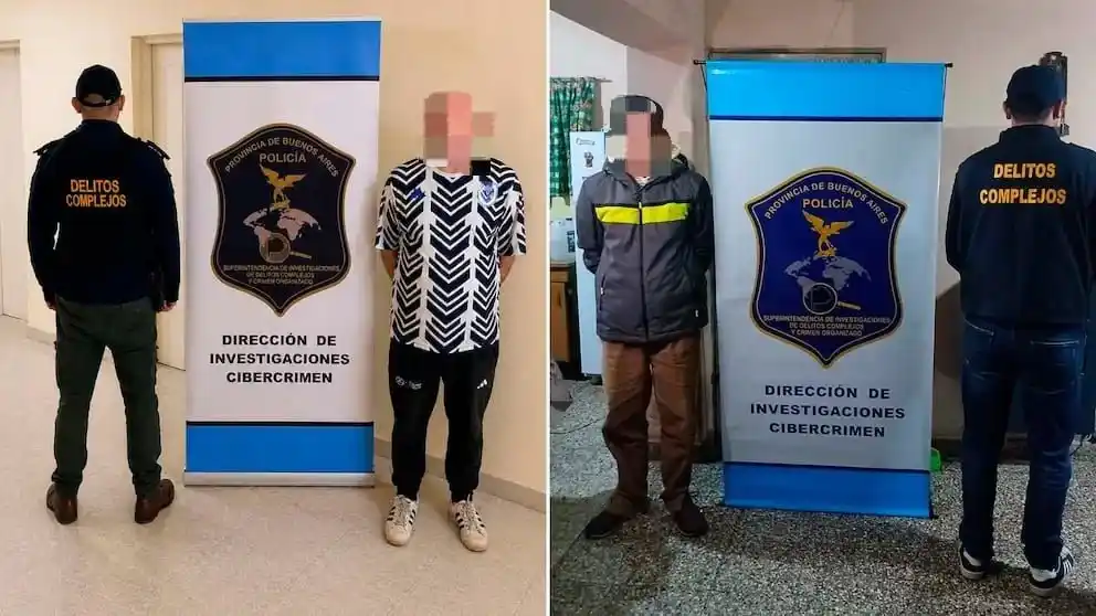 Dos detenidos acusados de cometer grooming en Vedia, partido de Leandro N. Alem, y Tesei