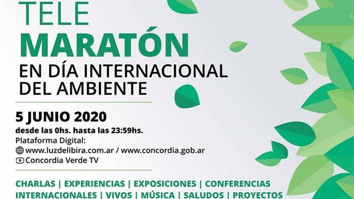 Maratón virtual en el  Día Mundial del Ambiente
