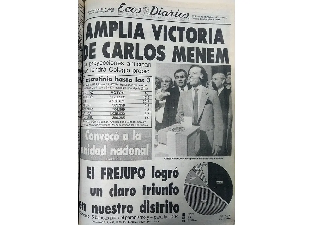 Lunes 15 de mayo de 1989