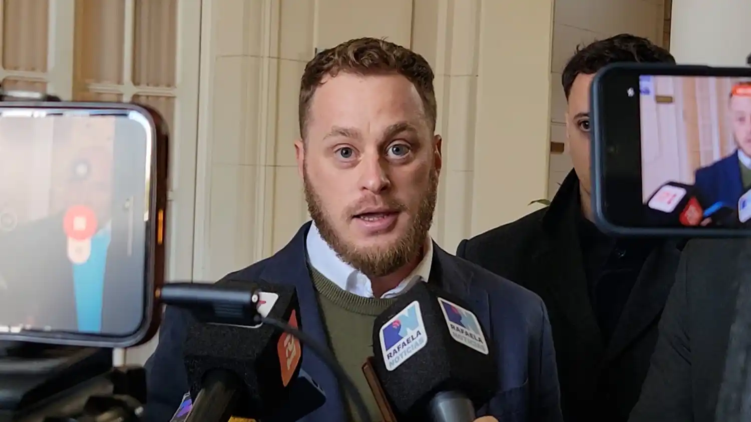 Mario Ismael Goyenechea - Director General del Instituto de Seguridad Pública, Federico Zingerling - subsecretario de Formación y Carrera Policial - 1