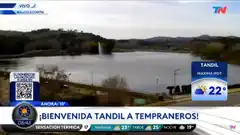 Para promocionar el "Destino Tandil", la ciudad se sumó con salidas diarias en vivo en TN Noticias