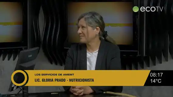 AMEMT cuenta con atención en nutrición para afiliados PAMI