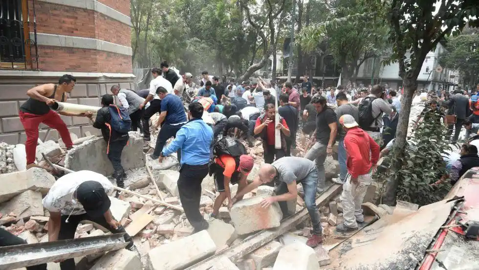 Cancillería informó que no hay argentinos entre las víctimas del terremoto en México