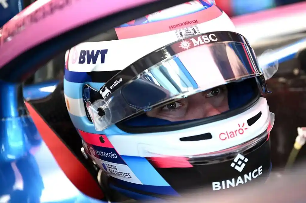 Colapinto sigue sin hacer pie este año en la Fórmula 1.(X/REDES@AlpineF1Team)