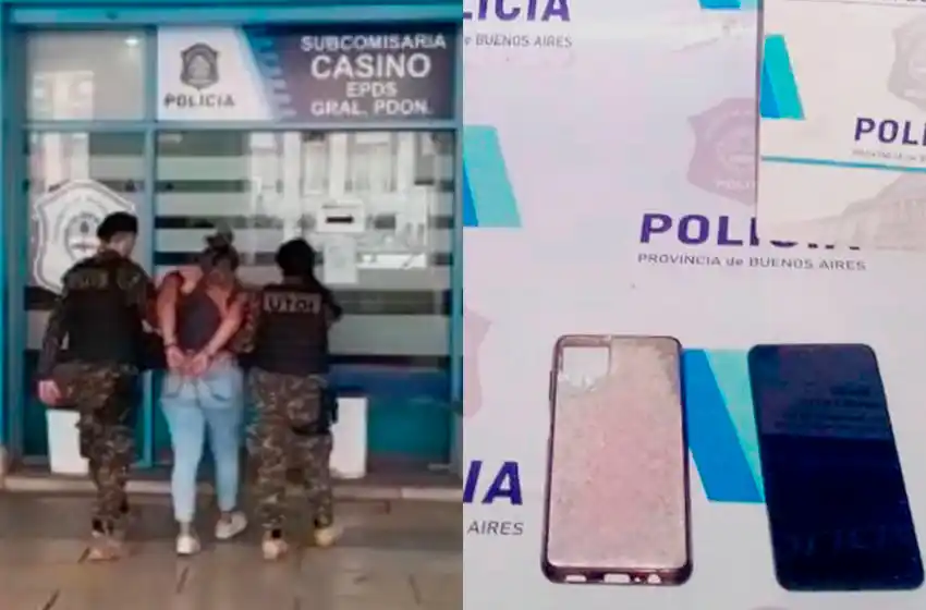 Le robó el celular de la mochila a una joven cuando caminaba a metros del Casino