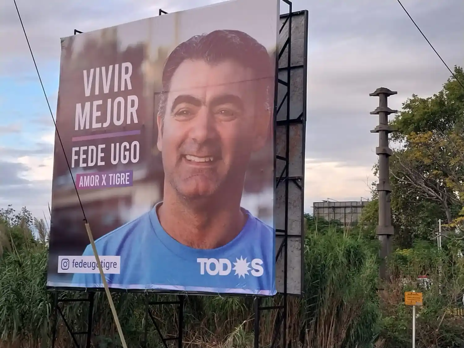 Tigre: Organizaciones sociales repudiaron el ataque a un cartel del precandidato a Intendente Federico Ugo