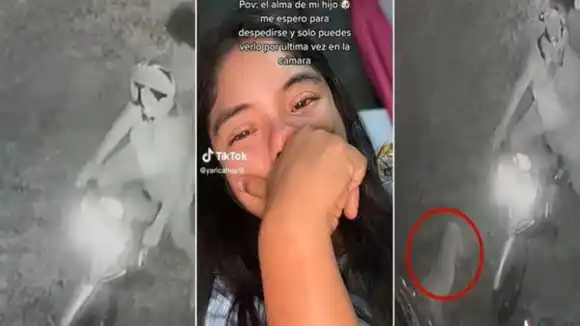 ¡IMPRESIONANTE! Mujer rompe en llanto al captar en un video el alma de su perrhijo despidiéndose de ella (+Video)