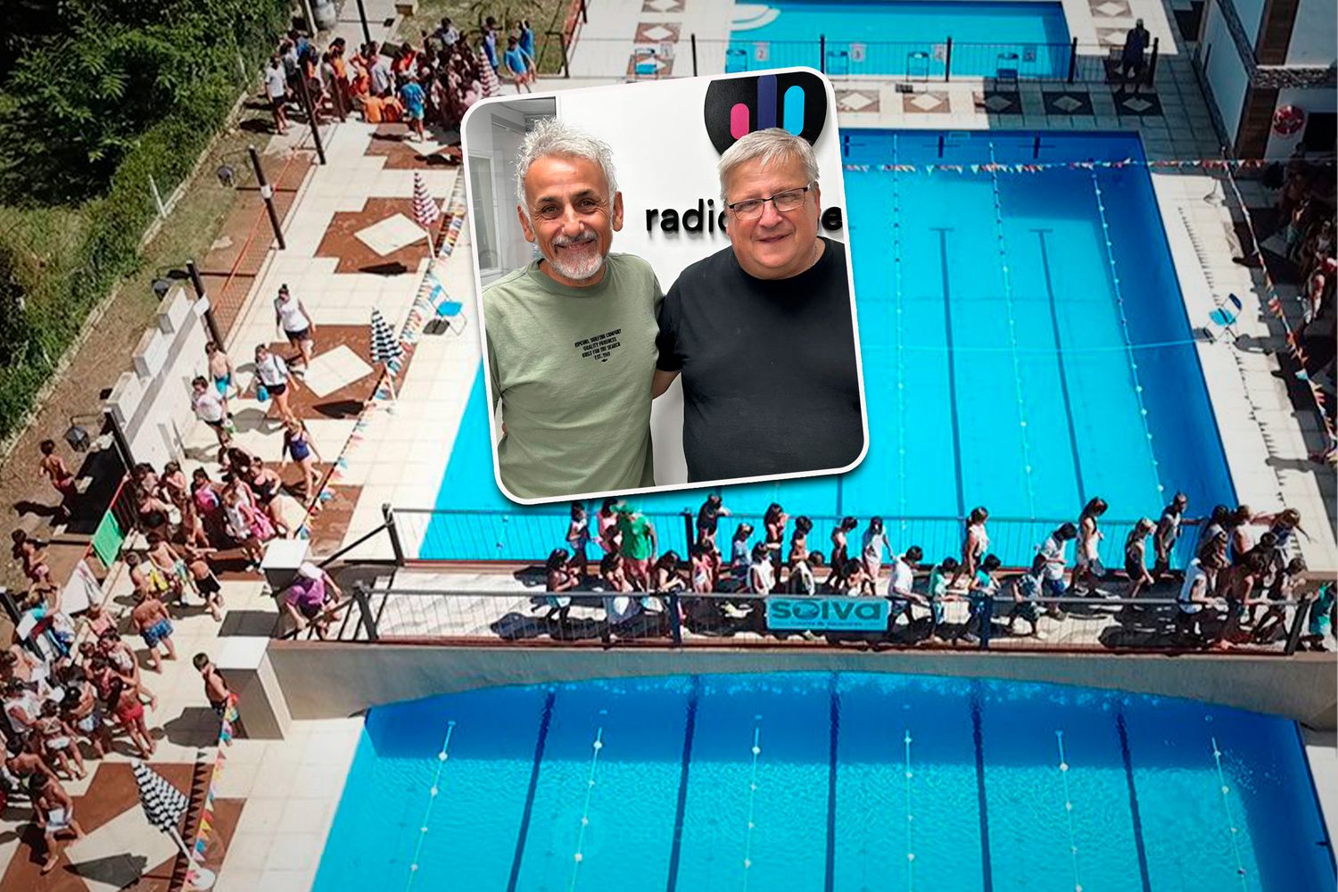 Marcelo Lombardo - secretario General de SOIVA y Gerardo Meschler - organizador | Fin de semana harán una cantina sindical "el solar del telar"