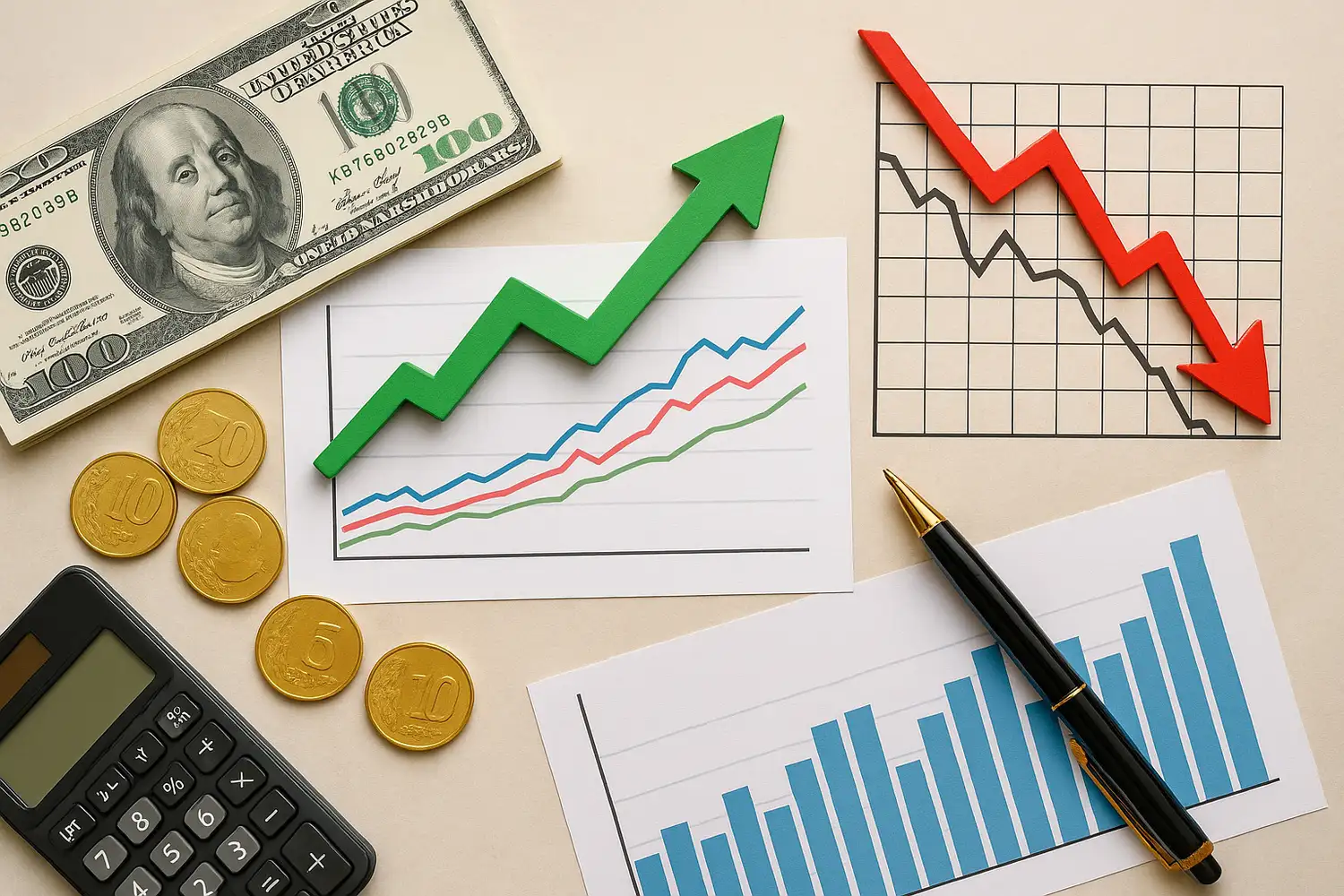 Dinero en movimiento: estrategias simples para proteger el valor de tus pesos o dólares en tiempos de desinflación.