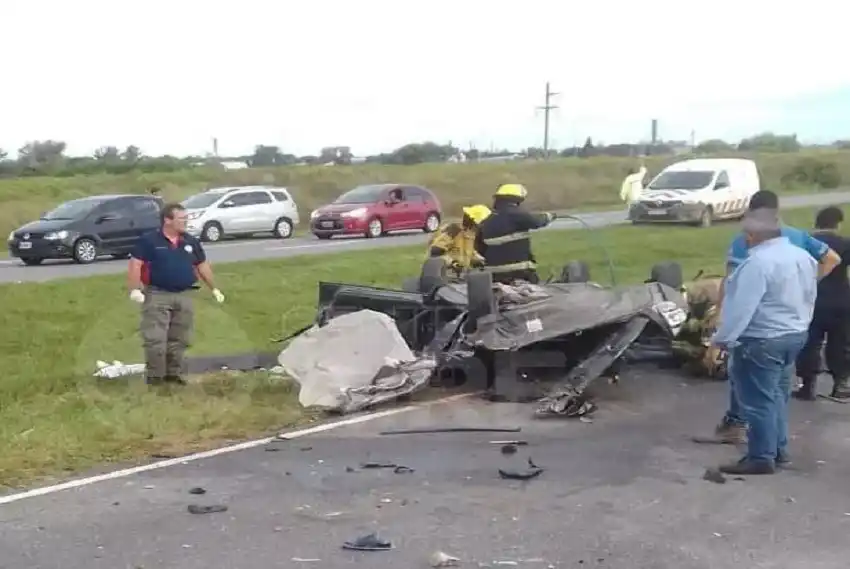 Dos jóvenes santafesinas murieron en un trágico siniestro en la autopista Rosario- Santa Fe