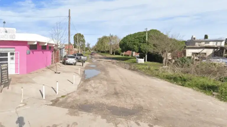 El lugar del fatal siniestro.