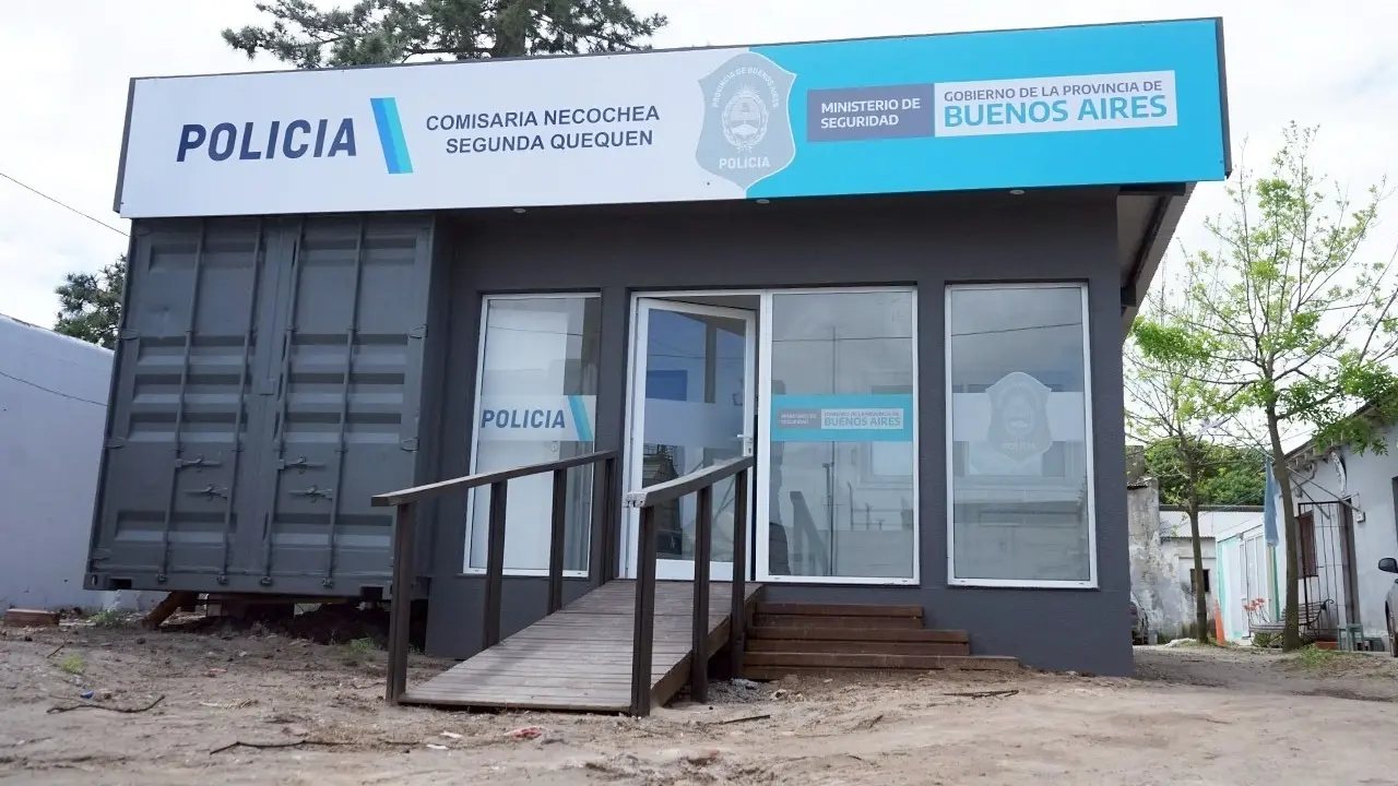 Nuevo aspecto, presenta la dependencia policial de Quequén