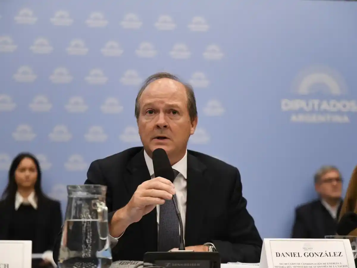 Daniel González, secretario de Energía y Minería.