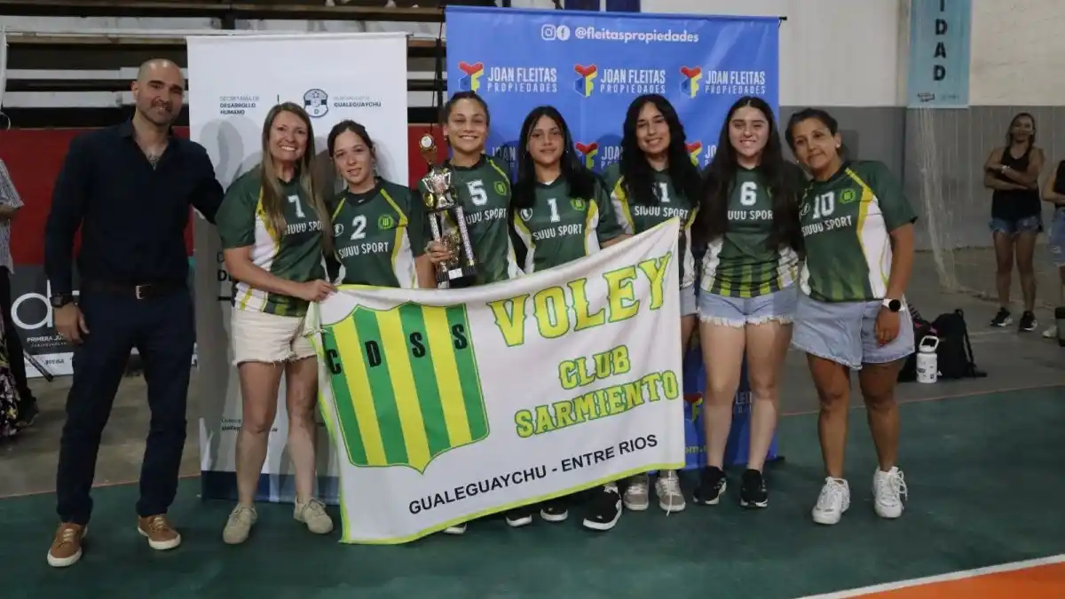 La Liga Municipal de Vóley cerró su temporada con finales y gran convocatoria