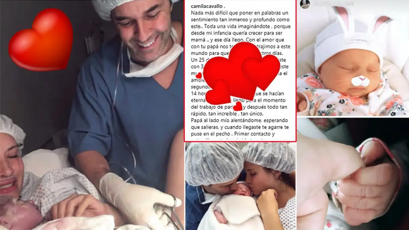 La emotiva carta de la novia de Mariano Martínez, tras el nacimiento de su beba