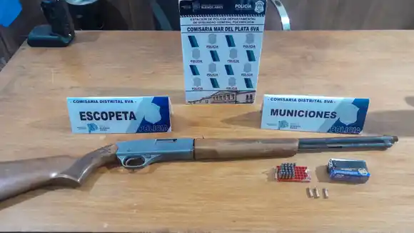 Allanamiento en El Boquerón: secuestraron un arma y más de 20 municiones
