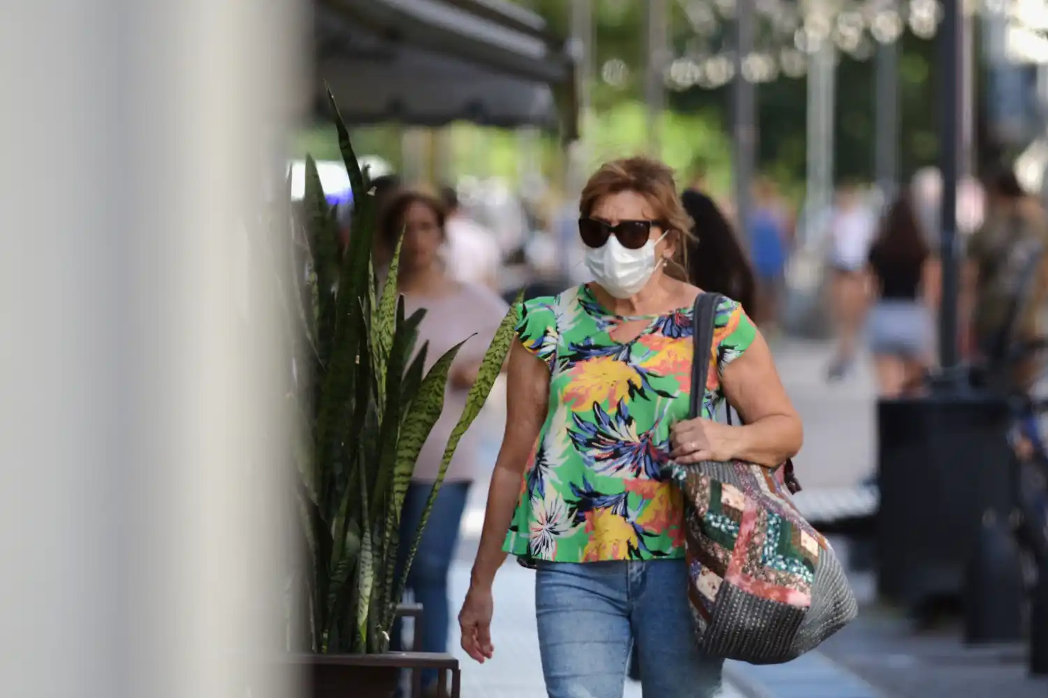 Lunes agradable en la ciudad de Santa Fe
