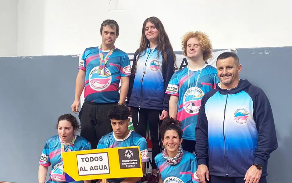 “Todos al Agua” en el regional de las Olimpiadas Especiales