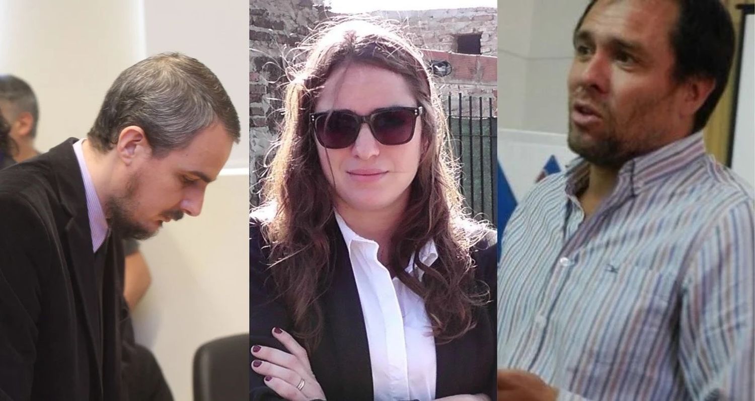 La terna está compuesta por Mario Guedes, Valeria Haurigot y Horacio Puyrredón. Foto: El Litoral