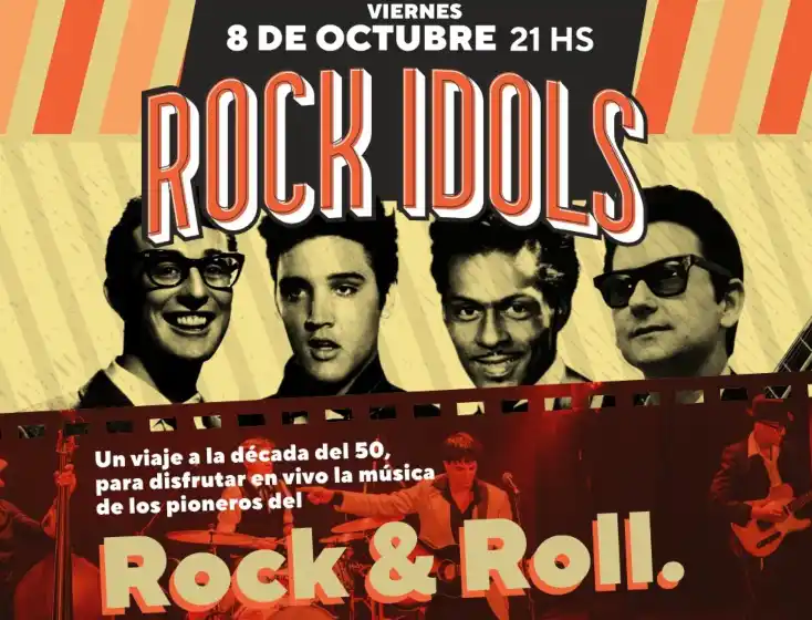 Rock Idols, una cita con los pioneros del rock en la Lavardén