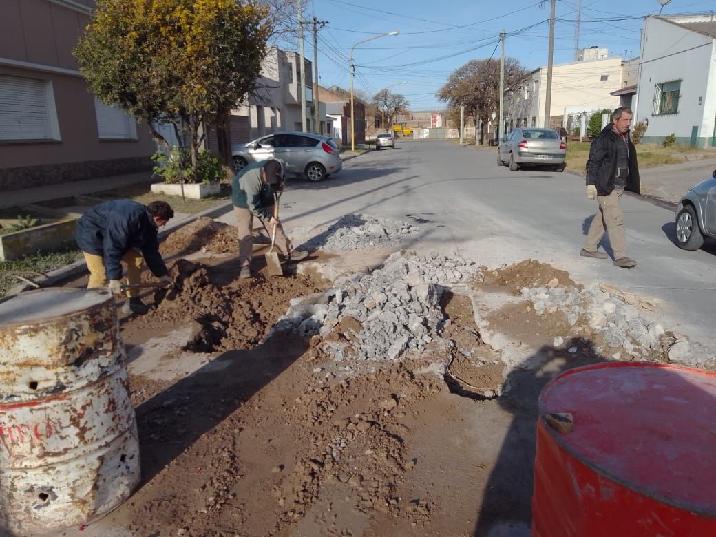 Obras de bacheo: precaución para circular en diversos puntos de la ciudad