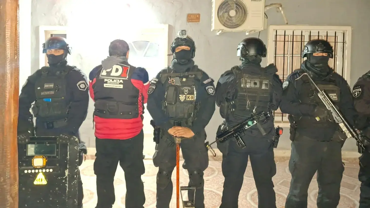 La PDI detuvo a dos hombres y secuestró armas de fuego tras una investigación por disparos