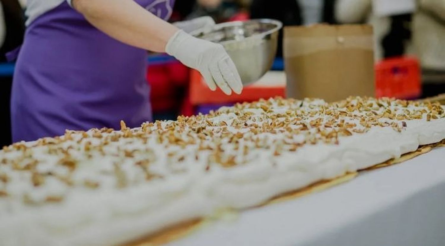 Balcarce preparará un gigantesco postre que promete llegar a los 10 metros en su Fiesta Nacional