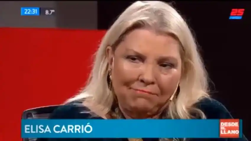 Carrió recomendó a la clase media que "dé propinas" para combatir la "desesperanza"