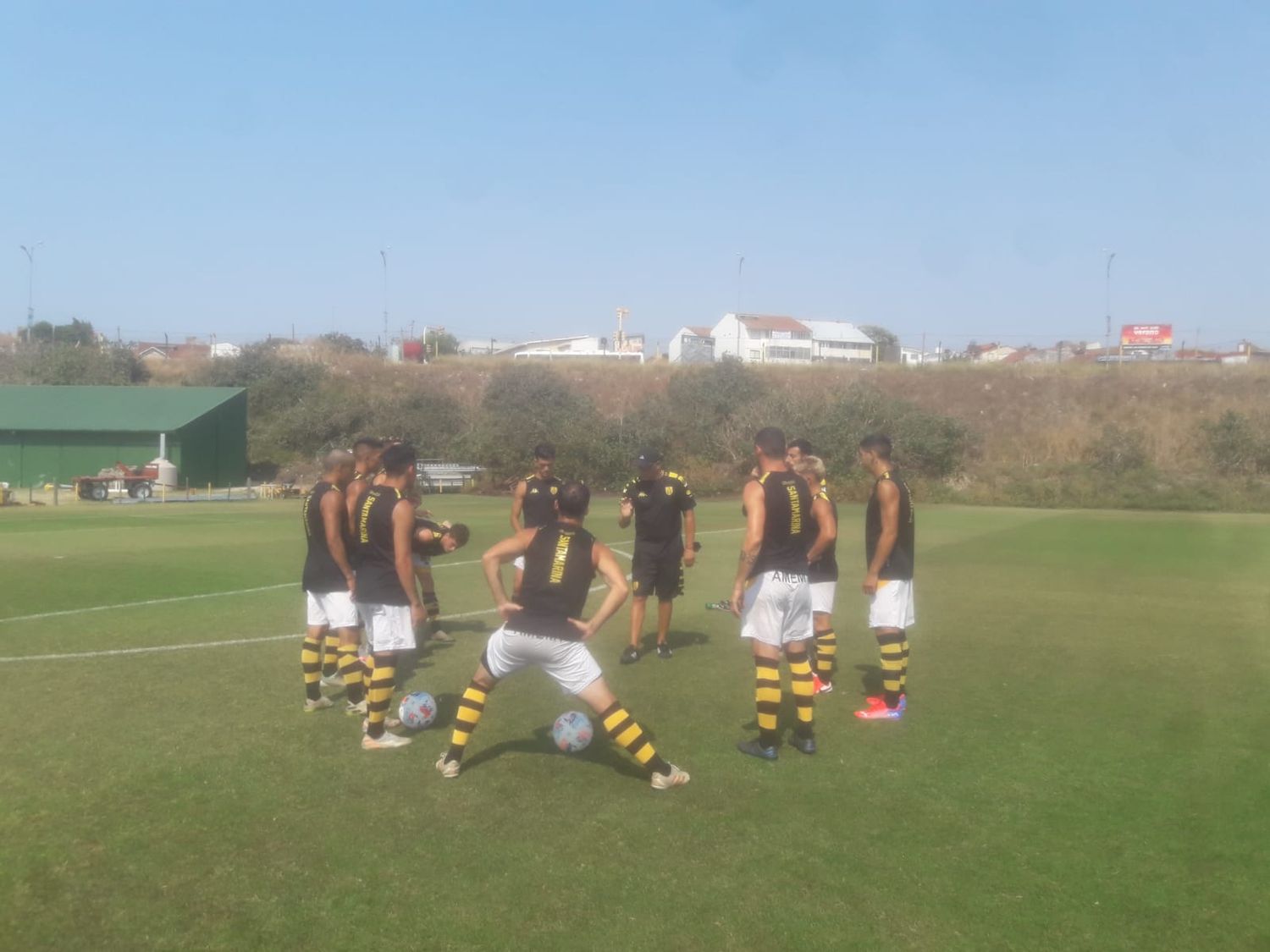 Salió a la cancha el primer Santamarina de enero ‘22