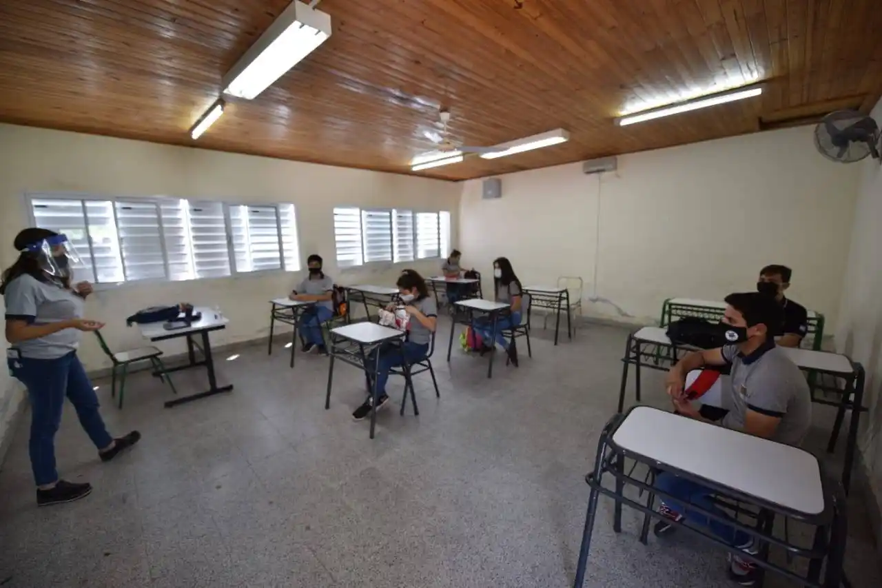 Solo tres departamentos entrerrianos regresaron a las clases presenciales
