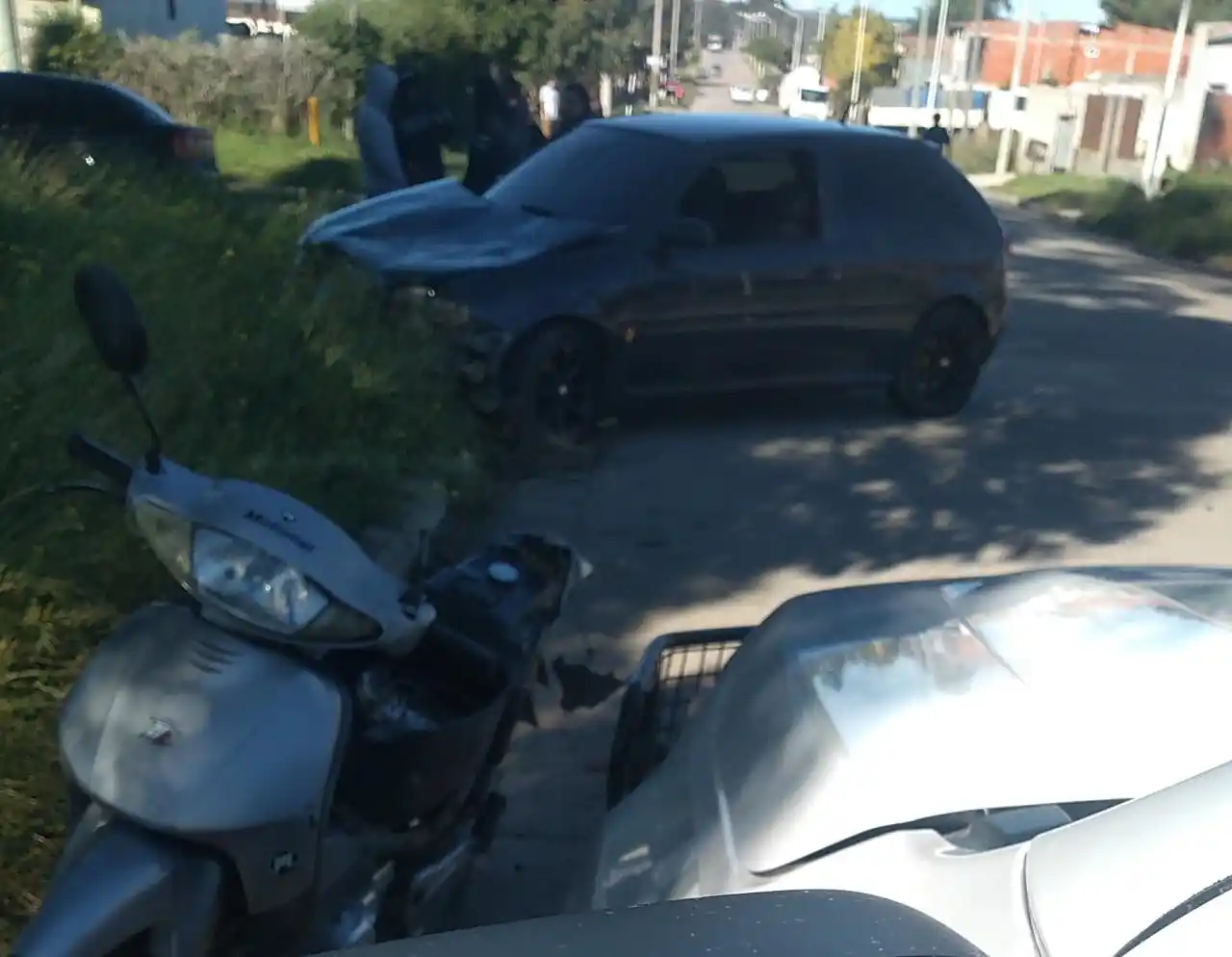 Un motociclista hospitalizado tras un choque en Misiones y Azucena