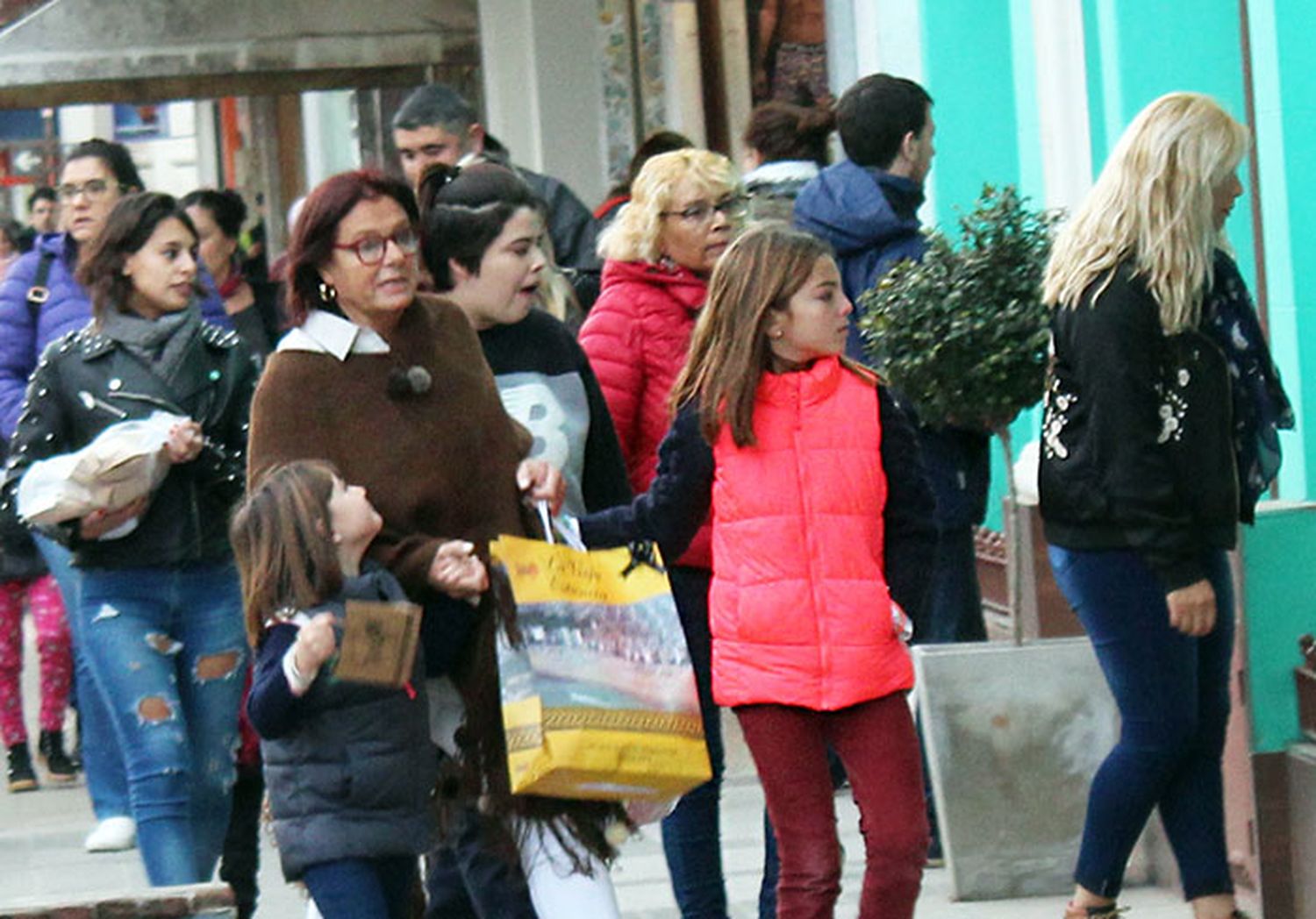 Pautan mejoras en el centro comercial