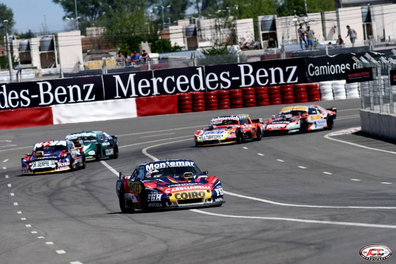TC: Santero se quedó con el triunfo en una accidentada carrera en La Pedrera