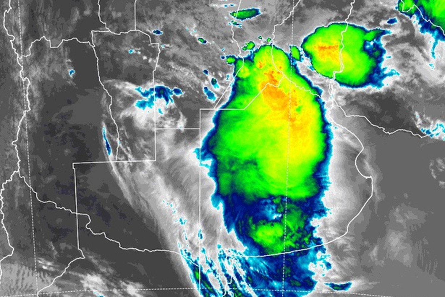 Rige para San Pedro alerta meteorológica por tormentas fuertes