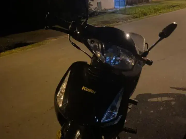 La moto fue robada el jueves por la noche.