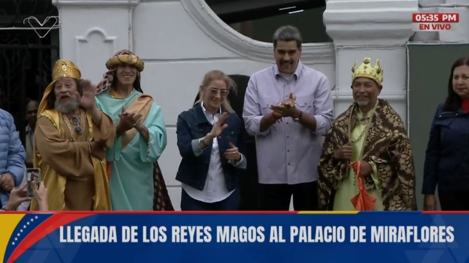 Maduro aseguró que seguirá celebrándose los Reyes Magos y las tradiciones venezolanas por mucho tiempo en Miraflores