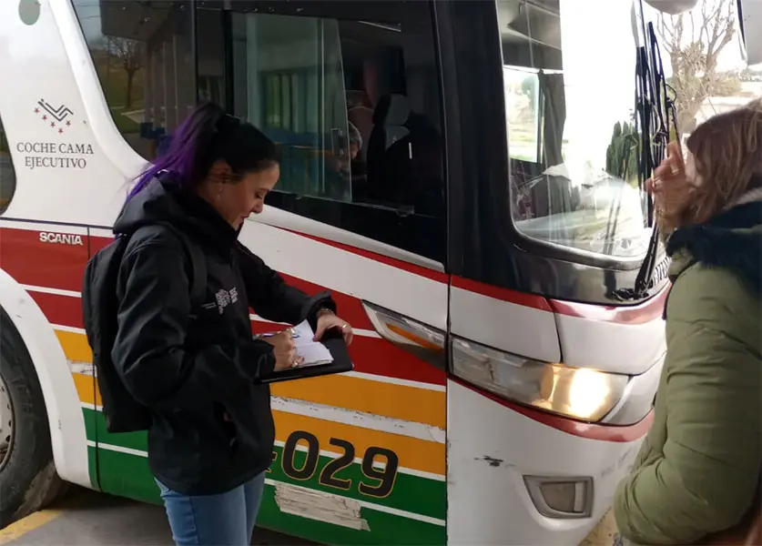 Inspecciones a colectivos de media y larga distancia