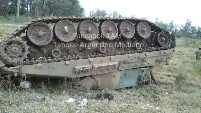 ¿Cómo hizo para volcar un tanque de guerra en Chajarí?
