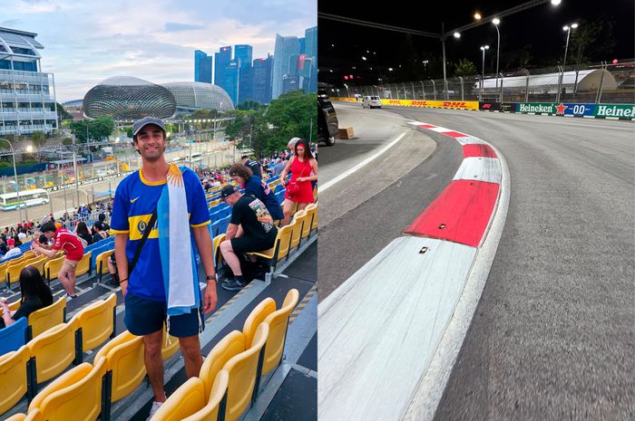 Nicolás Brignone - Vecino de Humberto - Estuvo en el premio de Singapur y logró fotos con los pilotos de F1 - 2