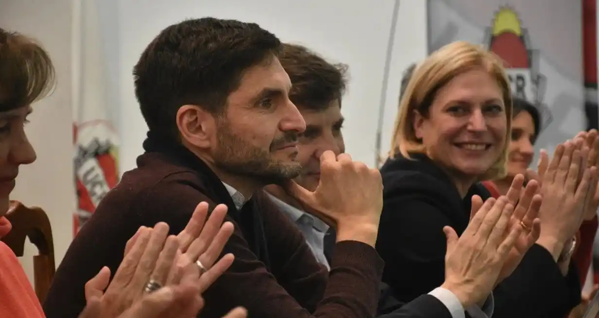 No se descarta que tanto Pullaro como Scaglia pasen al encuentro de los líderes partidarios anunciado a partir de las 19. Crédito: Pablo Aguirre/Archivo