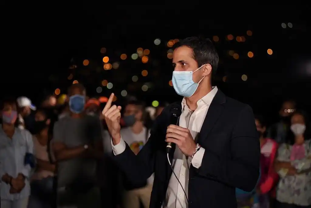 Guaidó en asamblea de ciudadanos: Consulta Popular significa rechazo al fraude