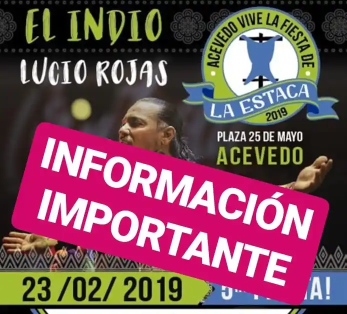 Suspendieron la Fiesta de la Estaca 2019 en Acevedo