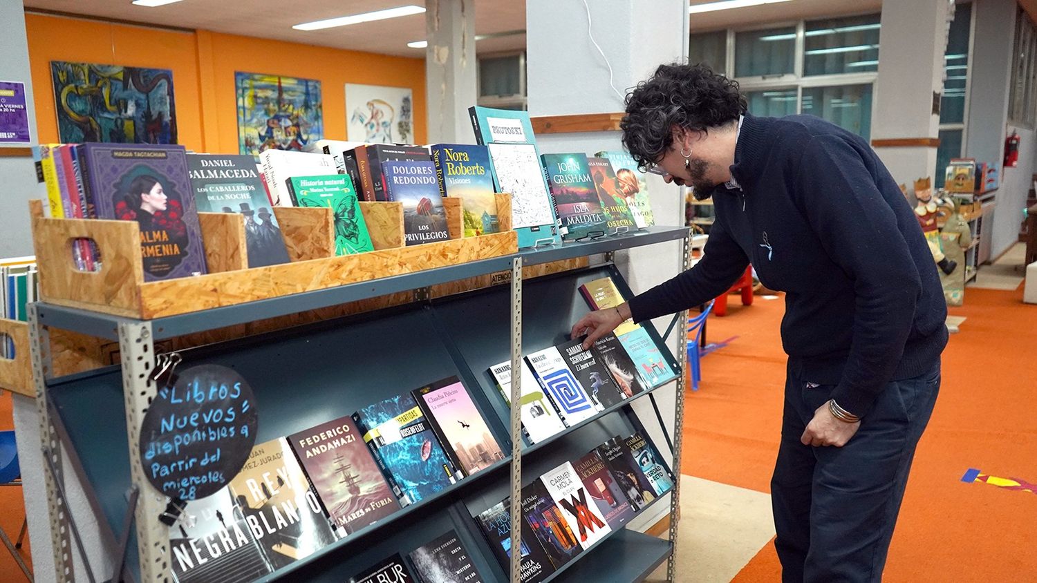 Ya se pueden ver los nuevos libros que compró la biblioteca