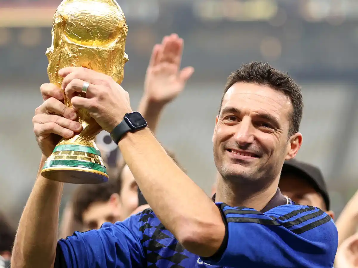 Scaloni quedó entre los tres finalistas al premio al The Best 