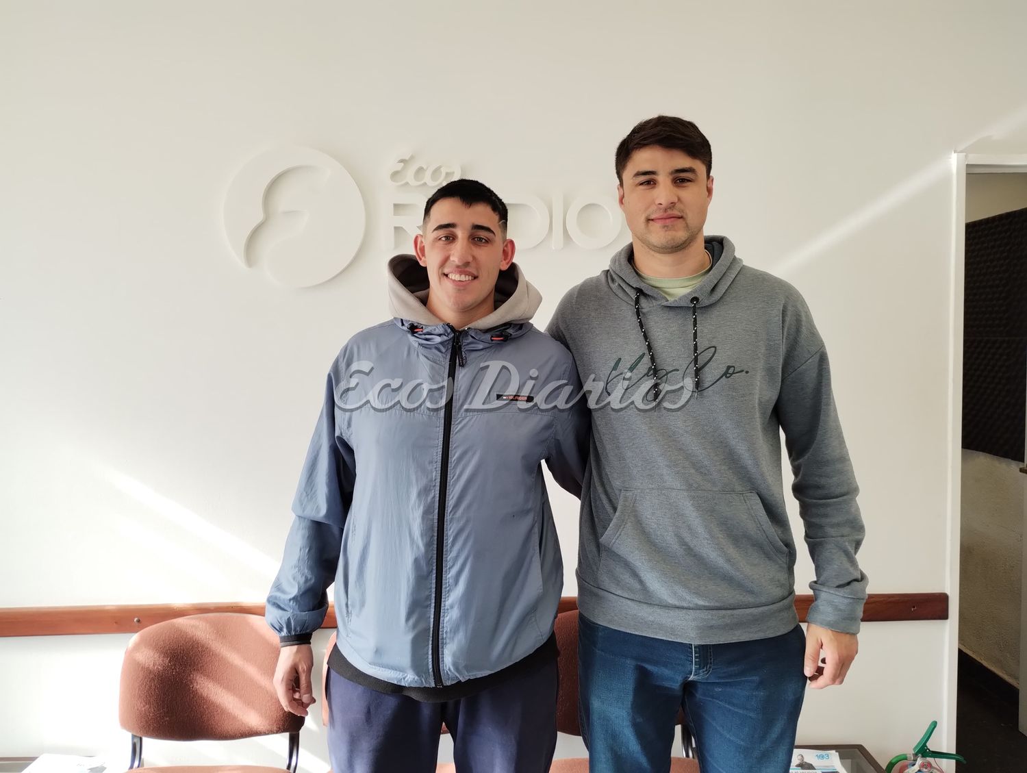 Jugadores de Basko. Jonathan Velázquez y Ángel Torres