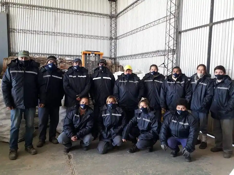 General Galarza: visitó el intendente la planta de reciclaje