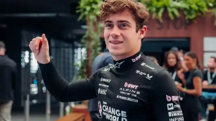 Colapinto palpitó el Gran Premio de Las Vegas de la Fórmula 1