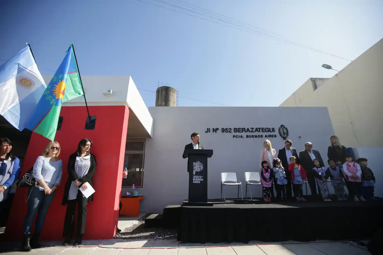 El gobierno bonaerense celebró los cien nuevos edificios educativos en la Provincia de Buenos Aires